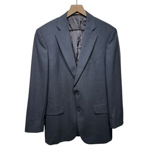 Brooks Brothers 346 Stretch Blazer Men 40R Wool Gray Sport Coat‎ Suit Jacket